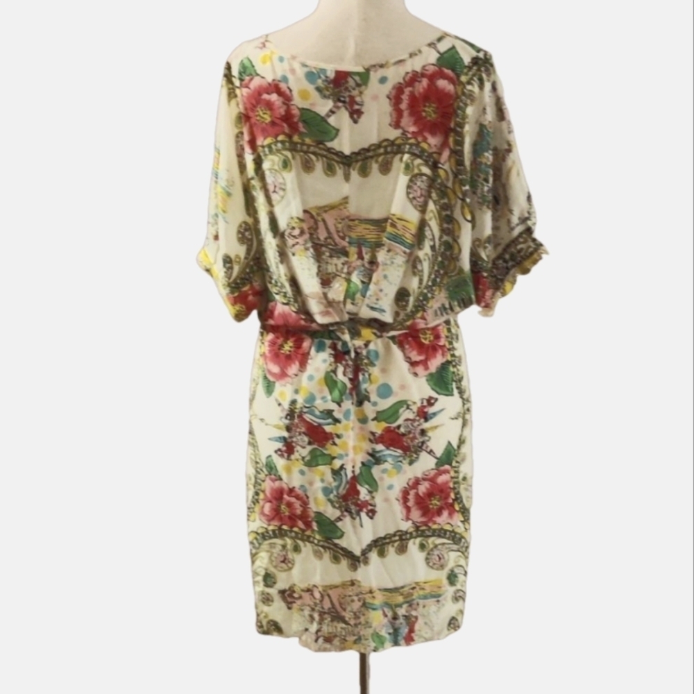 Anthropologie Collette Dinnigan Stunning Women's 100% Silk Dress Size 4 - Picture 13 of 14